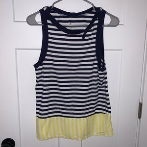 Kate Spade Striped Tank Top Bow Detail